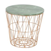 Modern Marble Top Side Table For Living Room