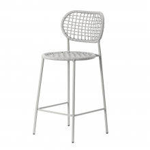 Outdoor Counter Stool High Chair Rattan Bar Stool For Exterior Furniture