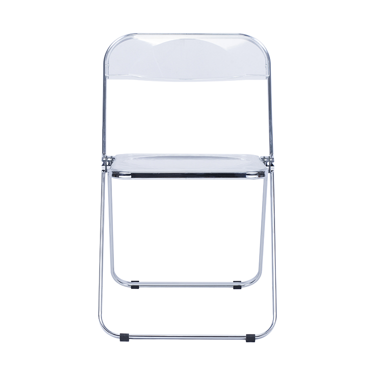 Hot Sales Transparency Plastic Plia Folding Chair