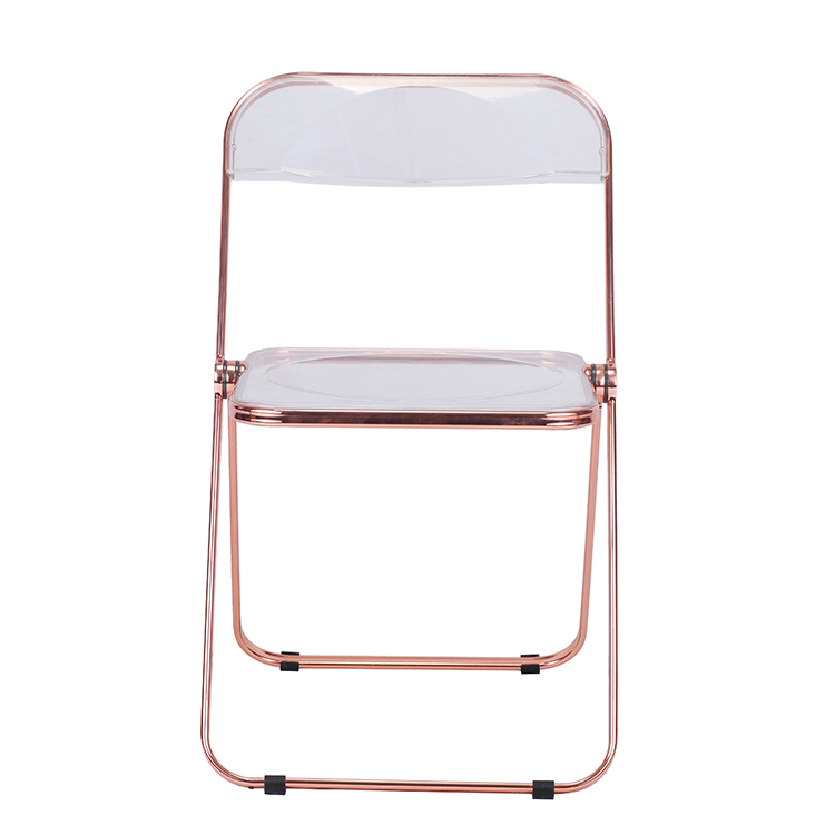 Modern Clear Acrylic Folding Chair
