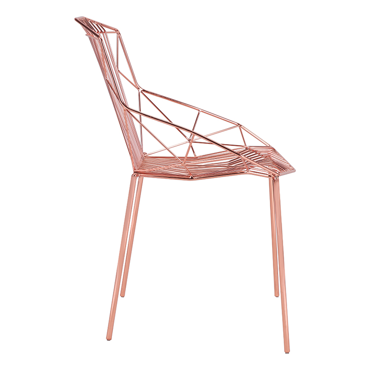 2020 New Design Wire Dining Chair