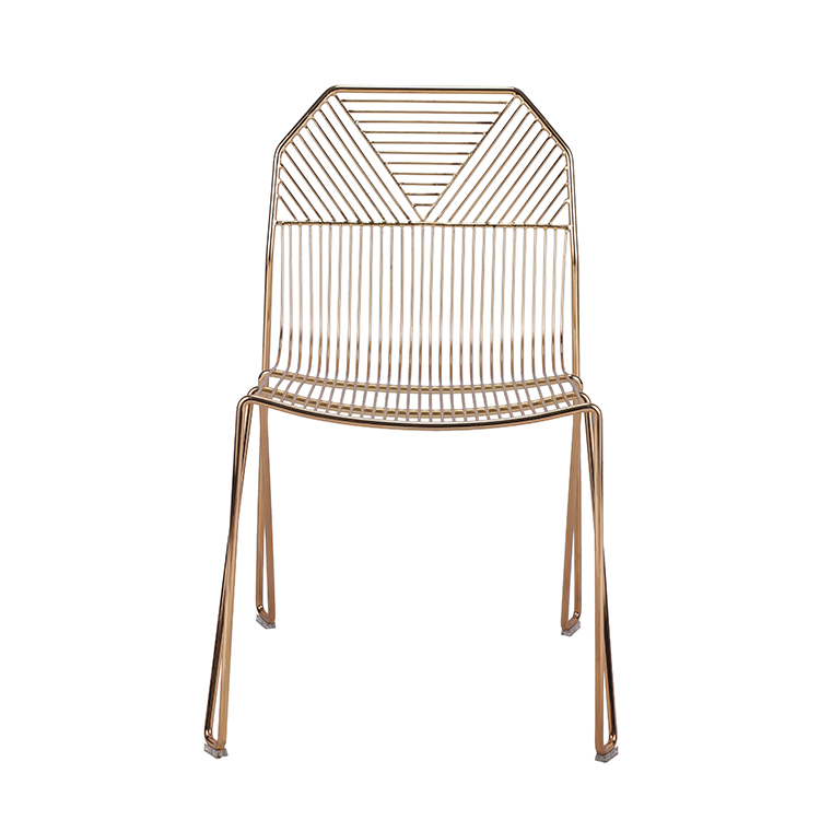 Metal Wire Dining Chair