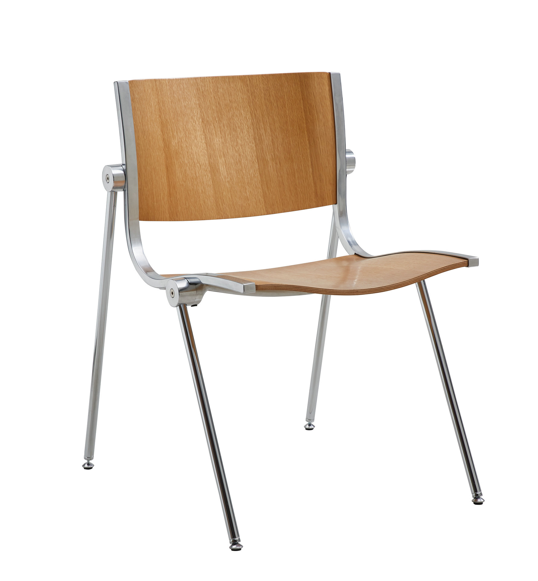 Italian Aluminium Chair From Vaghi